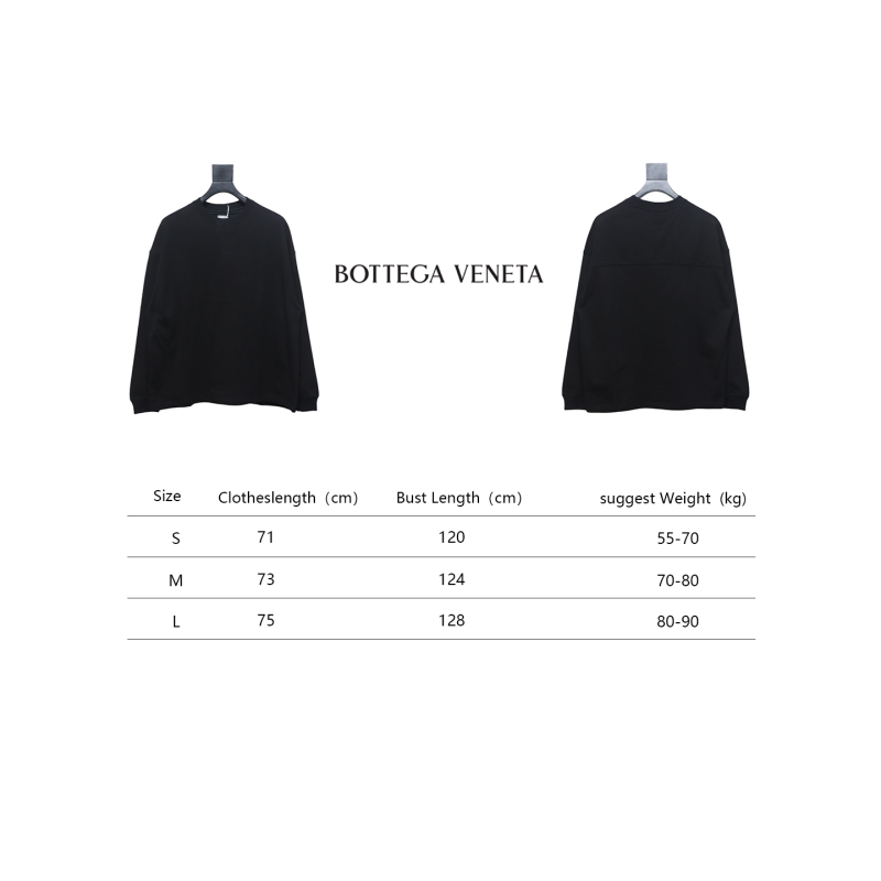 Bottega Veneta 24FW Loose Long Sleeve Black