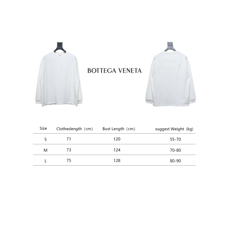 Bottega Veneta 24FW Loose Long Sleeve White