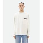 Bottega Veneta 24FW Studded Pocket Loose Long Sleeve White