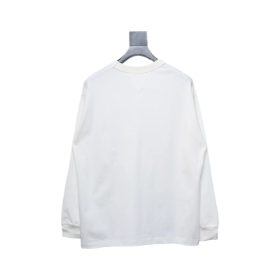 Bottega Veneta 24FW Studded Pocket Loose Long Sleeve White 02