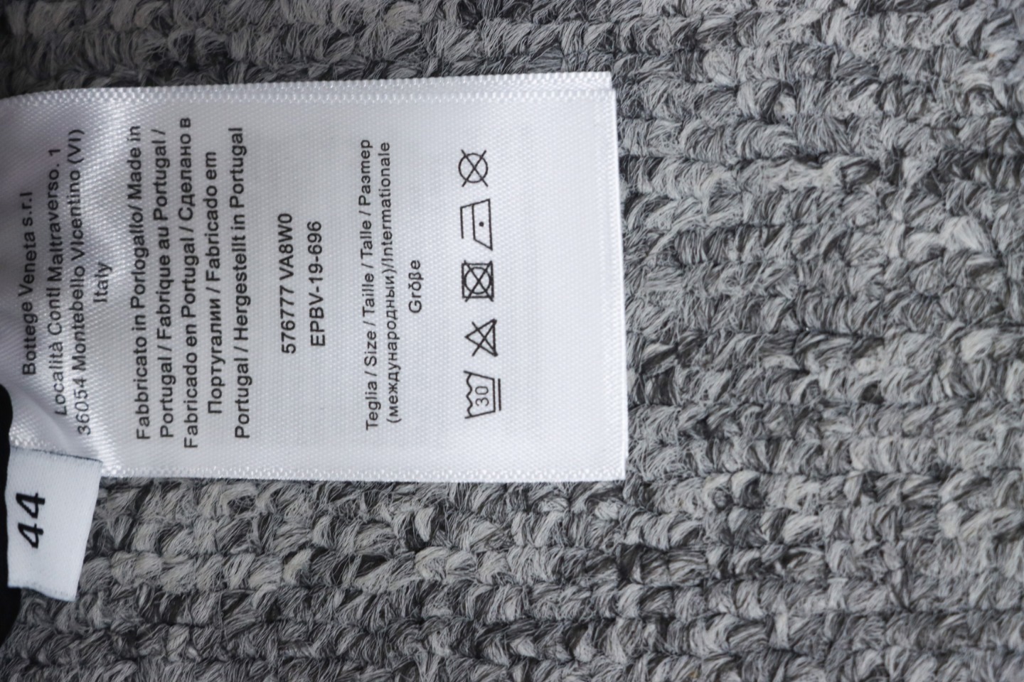 Bottega Veneta Blue sweatpants