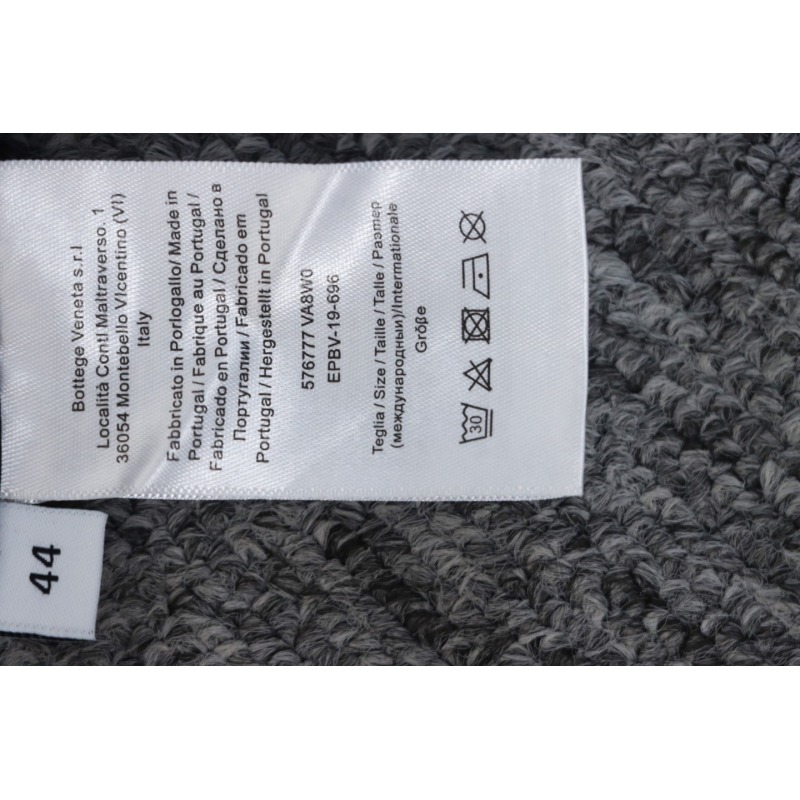 Bottega Veneta Blue Tracksuit with Stand-Up Collar