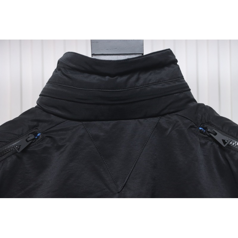 Bottega Veneta Blue Tracksuit with Stand-Up Collar