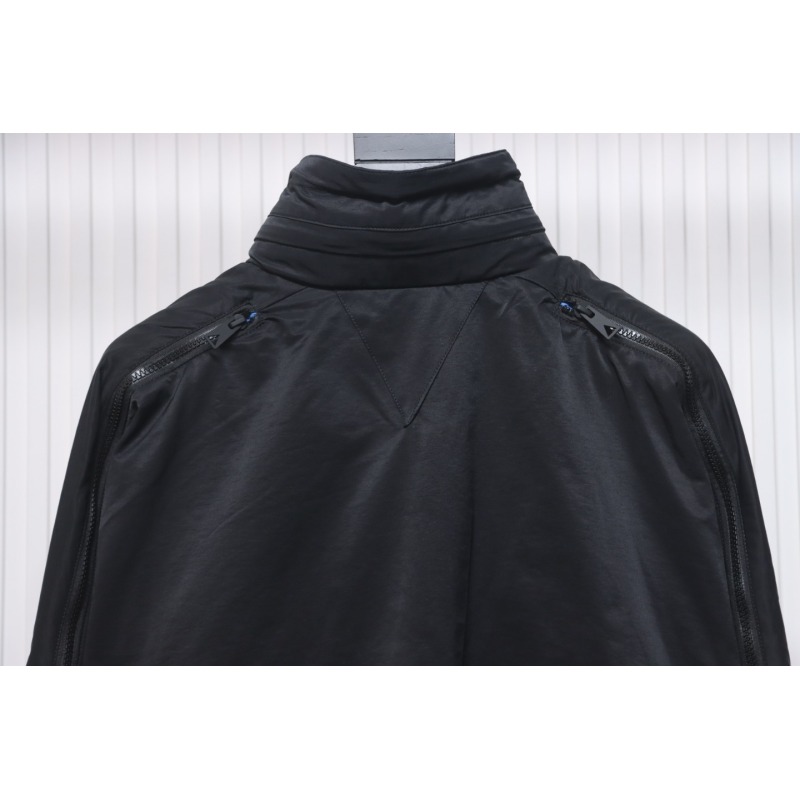 Bottega Veneta Blue Tracksuit with Stand-Up Collar