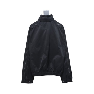 Bottega Veneta Blue Tracksuit with Stand-Up Collar 02