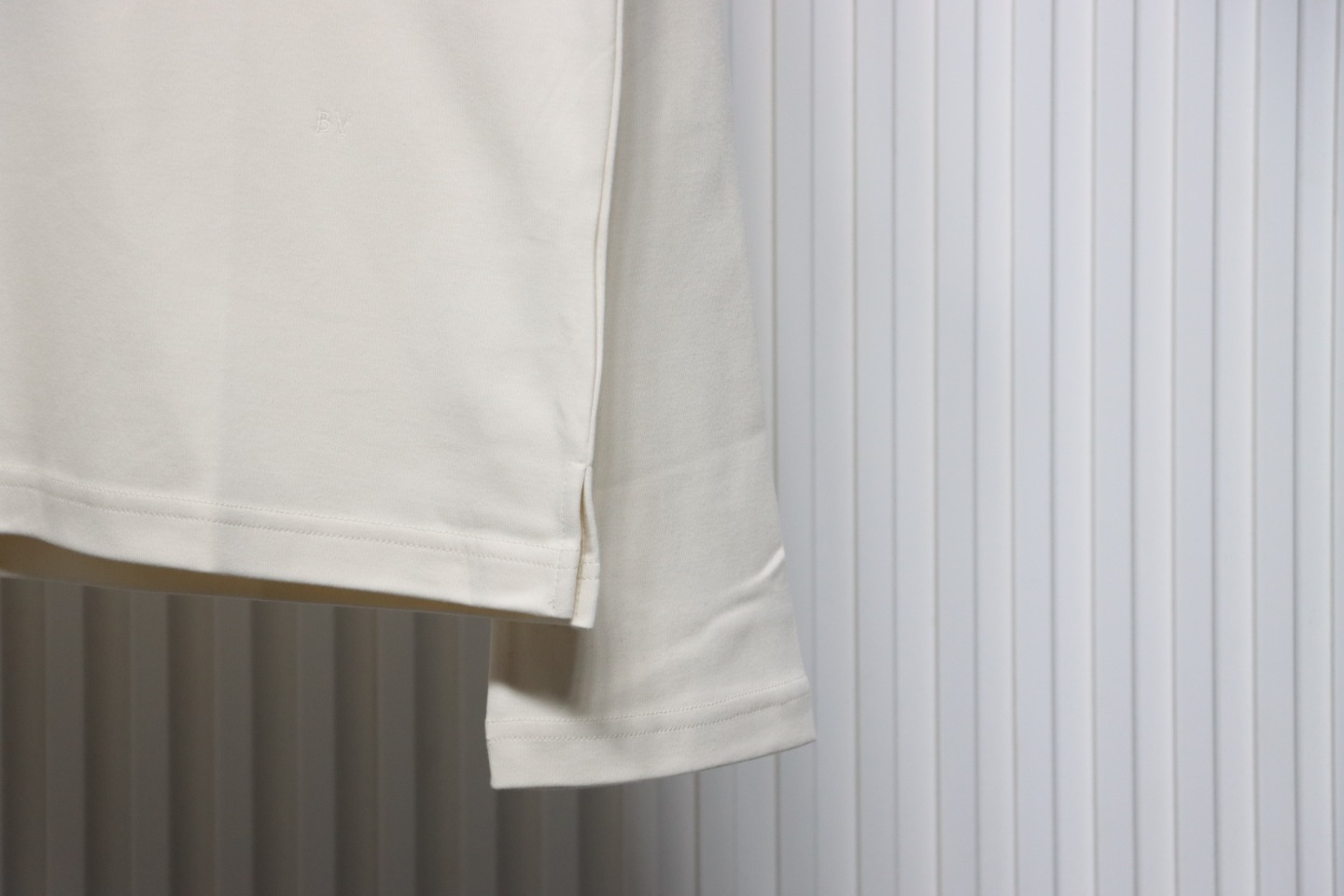 Bottega Veneta Patterned Collar Base Long sleeves Khaki