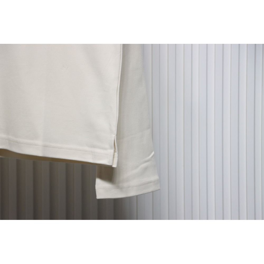 Bottega Veneta Patterned Collar Base Long sleeves Khaki