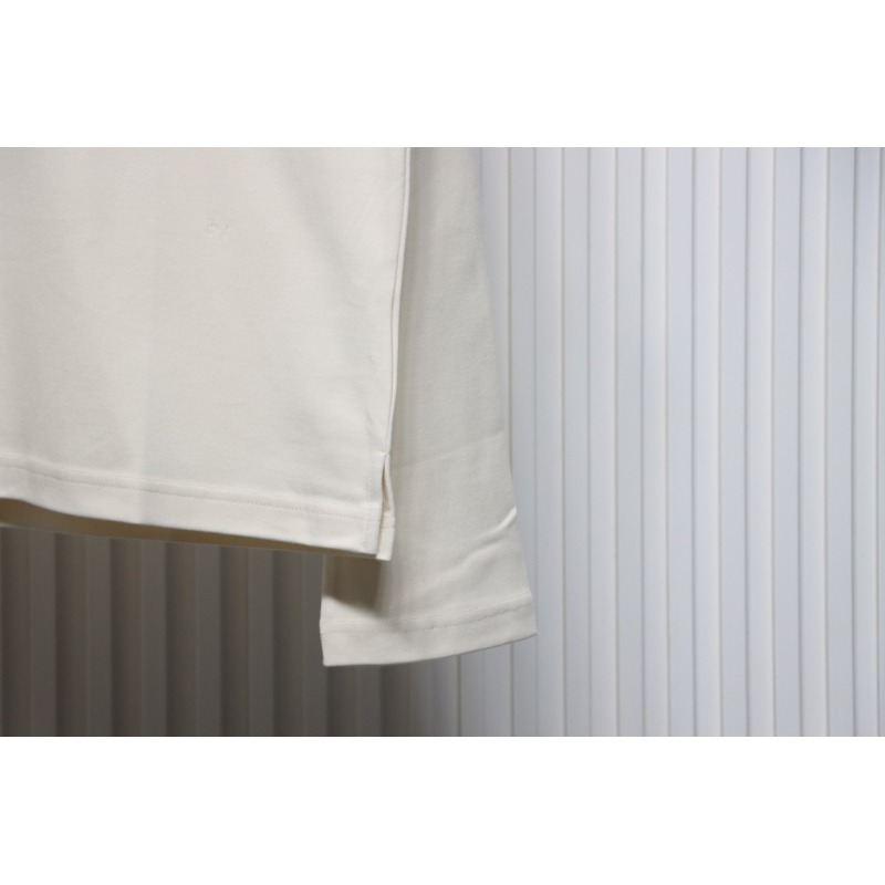 Bottega Veneta Patterned Collar Base Long sleeves Khaki