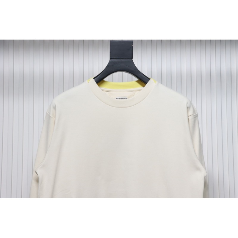 Bottega Veneta Patterned Collar Base Long sleeves Khaki