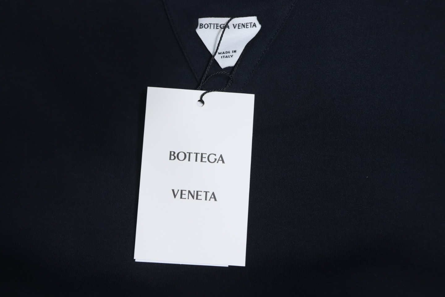 Bottega Veneta Patterned Collar Base Long Sleeves Black