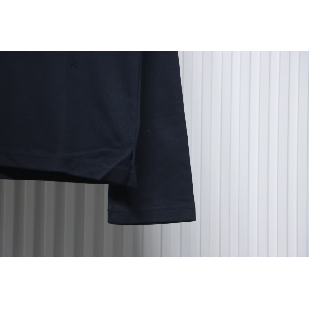 Bottega Veneta Patterned Collar Base Long Sleeves Black