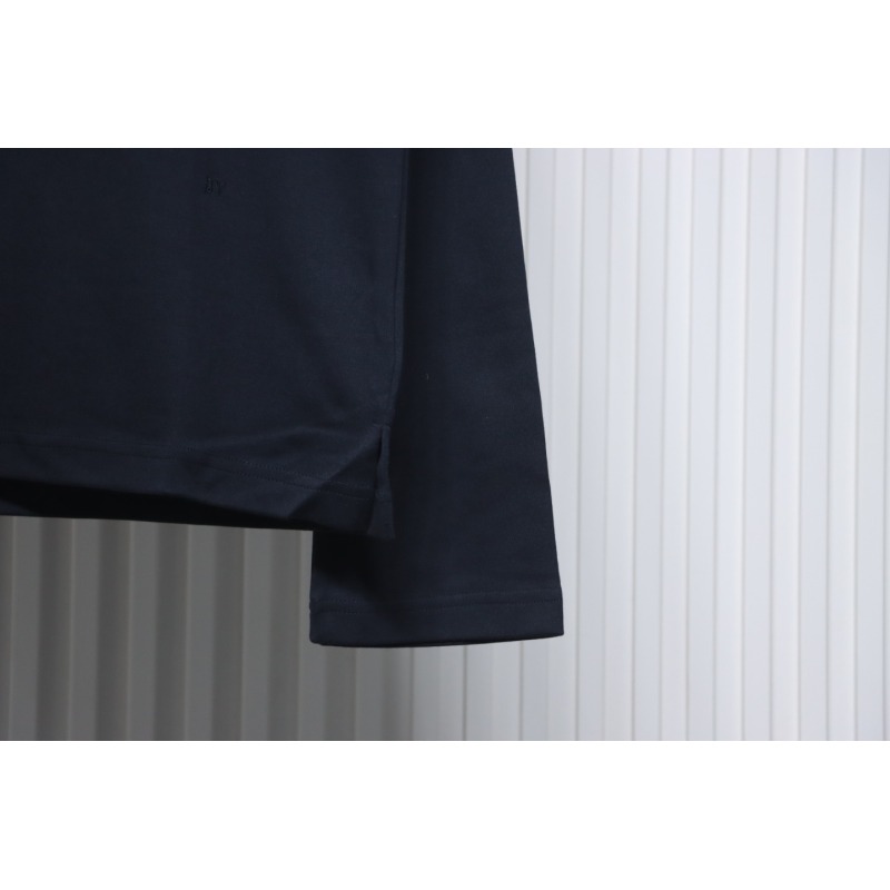 Bottega Veneta Patterned Collar Base Long Sleeves Black