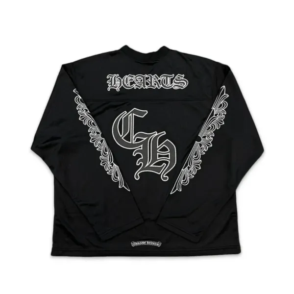 Chrome Hearts Long Sleeve Hockey Jersey Black