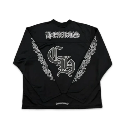 Chrome Hearts Long Sleeve Hockey Jersey Black 02