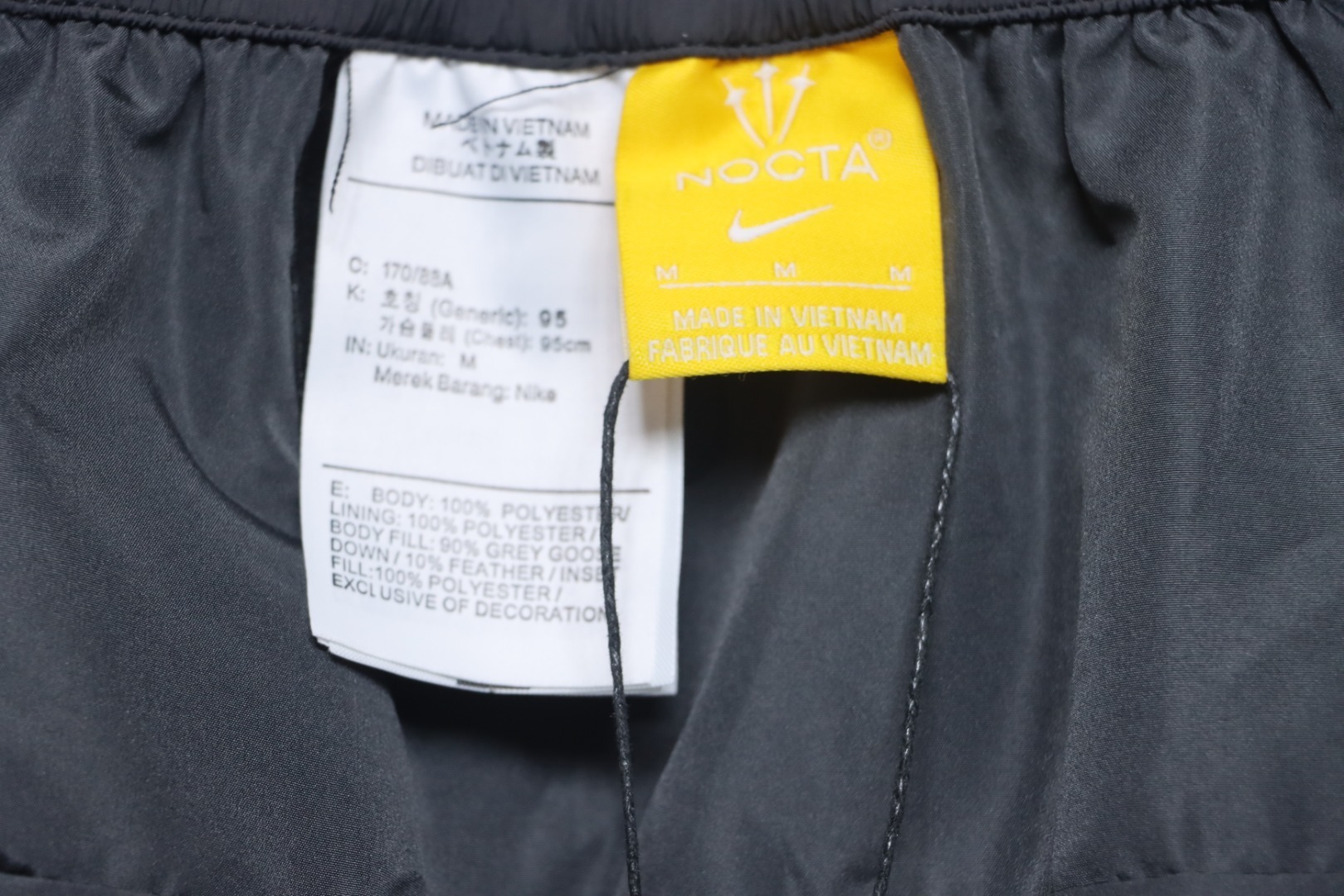 Nike x Drake NOCTA Series Zippered Cuffed Track Pants Black