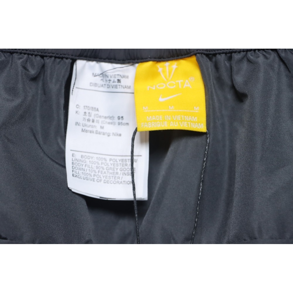 Nike x Drake NOCTA Series Zippered Cuffed Track Pants Black