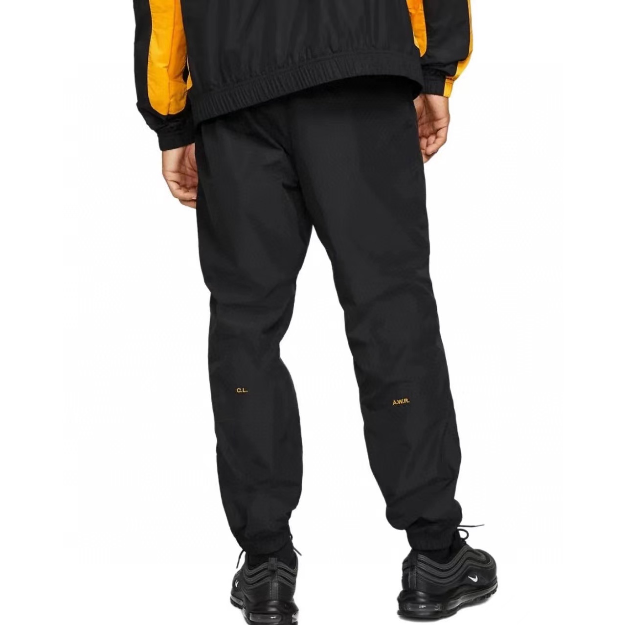 Nike x Drake NOCTA Series Zippered Cuffed Track Pants Black Gold