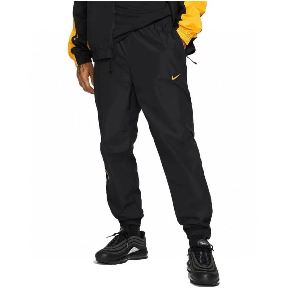 Nike x Drake NOCTA Series Zippered Cuffed Track Pants Black Gold