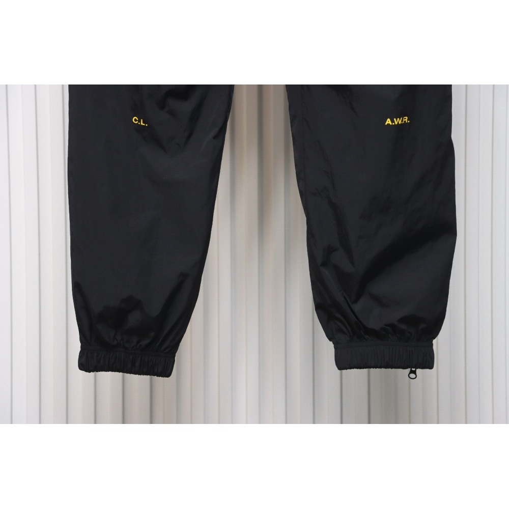 Nike x Drake NOCTA Series Zippered Cuffed Track Pants Black Gold