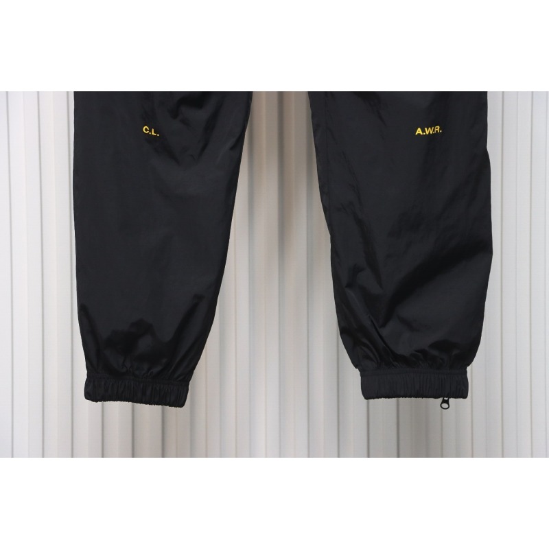 Nike x Drake NOCTA Series Zippered Cuffed Track Pants Black Gold