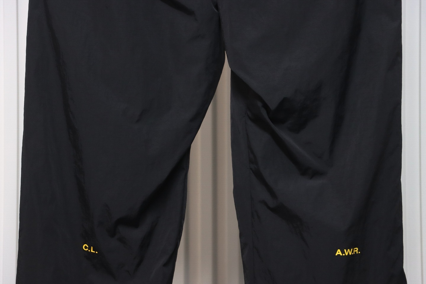 Nike x Drake NOCTA Series Zippered Cuffed Track Pants Black Gold