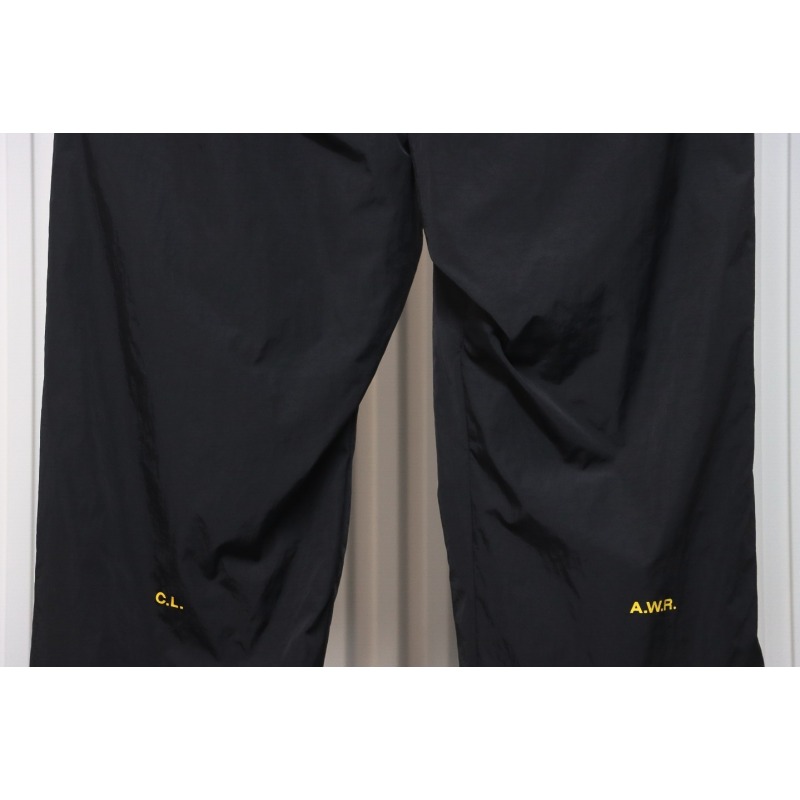 Nike x Drake NOCTA Series Zippered Cuffed Track Pants Black Gold