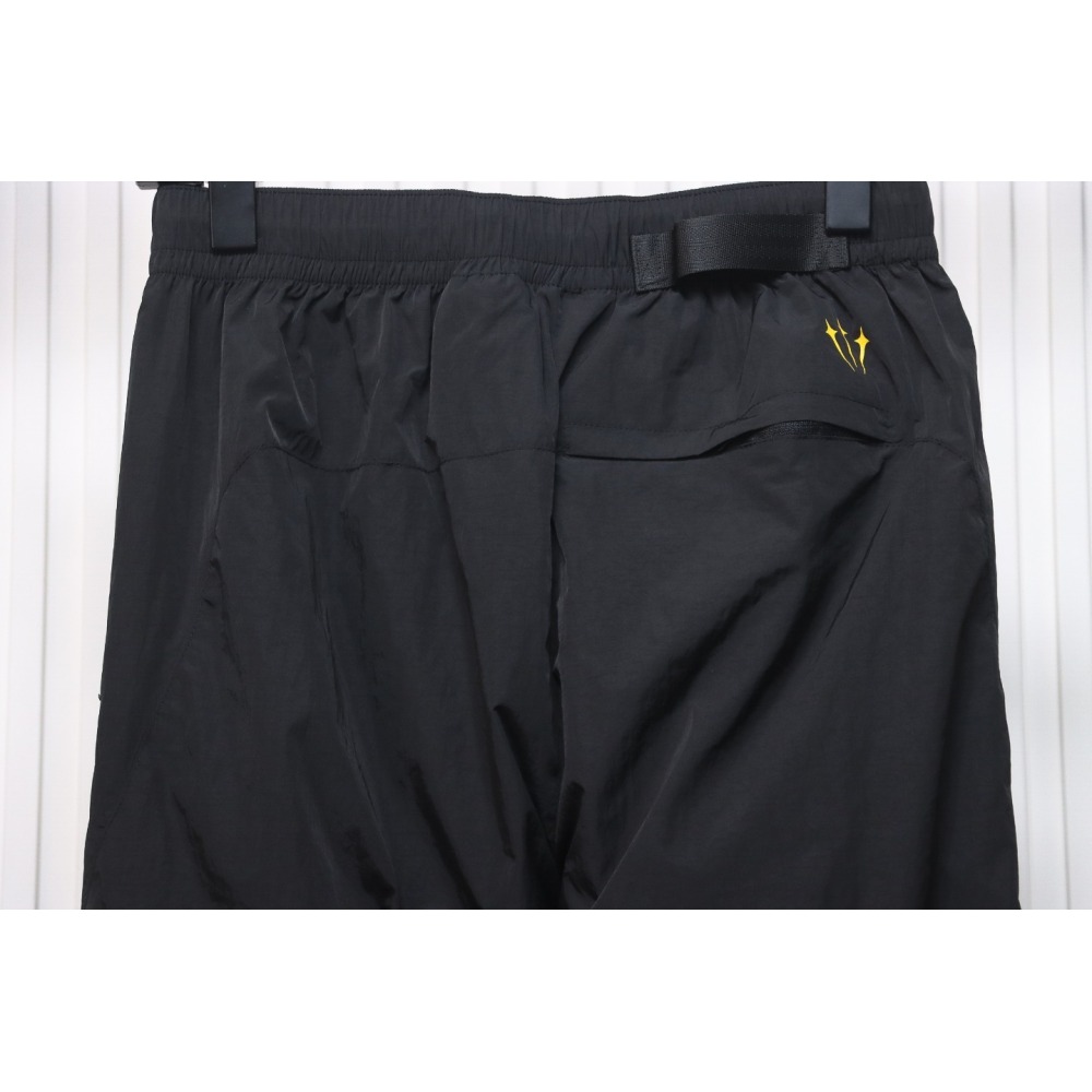 Nike x Drake NOCTA Series Zippered Cuffed Track Pants Black Gold