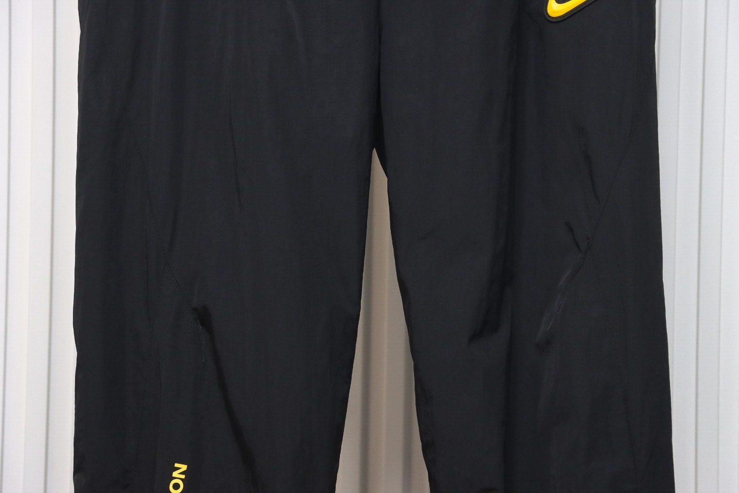 Nike x Drake NOCTA Series Zippered Cuffed Track Pants Black Gold