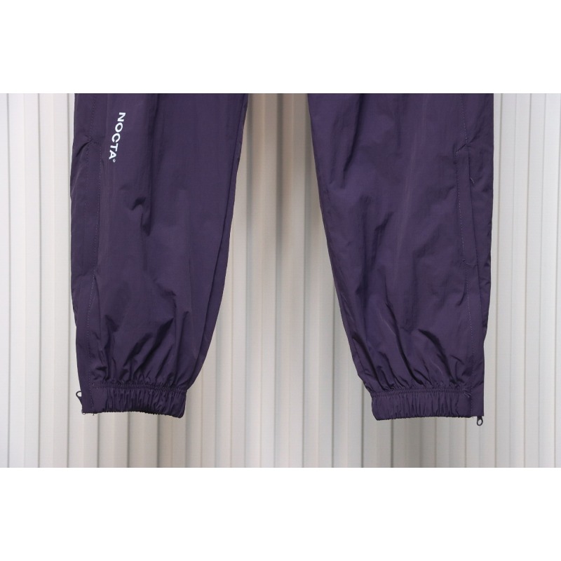 Nike x Drake NOCTA Series Zippered Cuffed Track Pants Purple