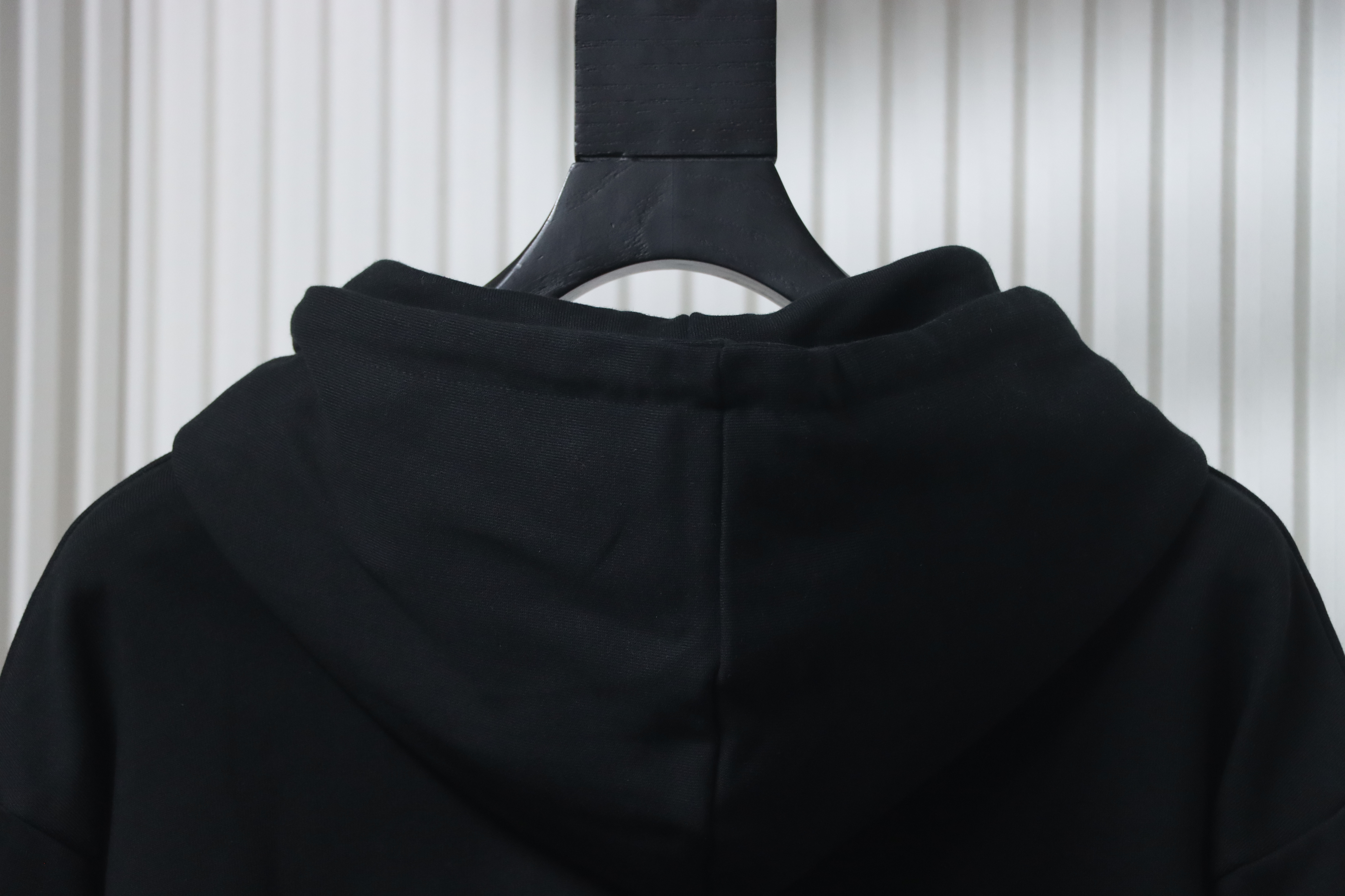 Burberry 25FW Warhorse Check Logo Embroidered Hoodie Black