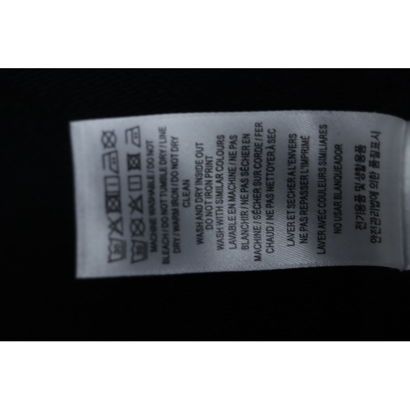 Burberry 25FW Warhorse Check Logo Embroidered Hoodie Black