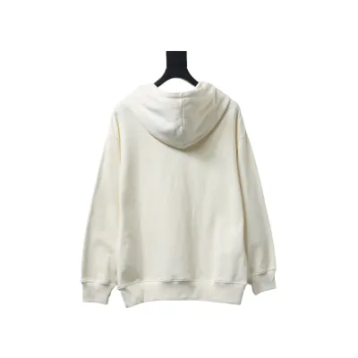 Burberry 25FW Warhorse Check Logo Embroidered Hoodie White 02