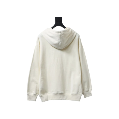 Burberry 25FW Warhorse Check Logo Embroidered Hoodie White 02