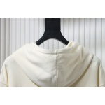 Burberry 25FW Warhorse Check Logo Embroidered Hoodie White