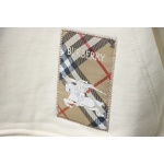Burberry 25FW Warhorse Check Logo Embroidered Hoodie White