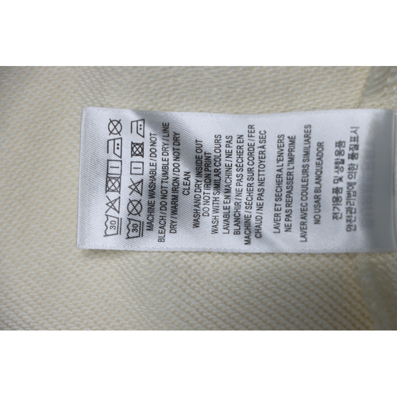Burberry 25FW Warhorse Check Logo Embroidered Hoodie White