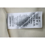 Burberry 25FW Warhorse Check Logo Embroidered Hoodie White
