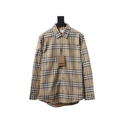 Burberry 25ss New Striped Shirt Brown 01
