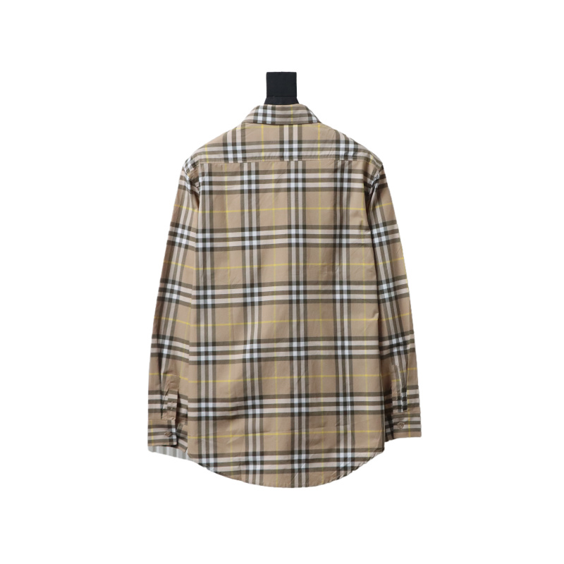 Burberry 25ss New Striped Shirt Brown