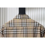 Burberry 25ss New Striped Shirt Brown