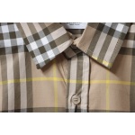 Burberry 25ss New Striped Shirt Brown
