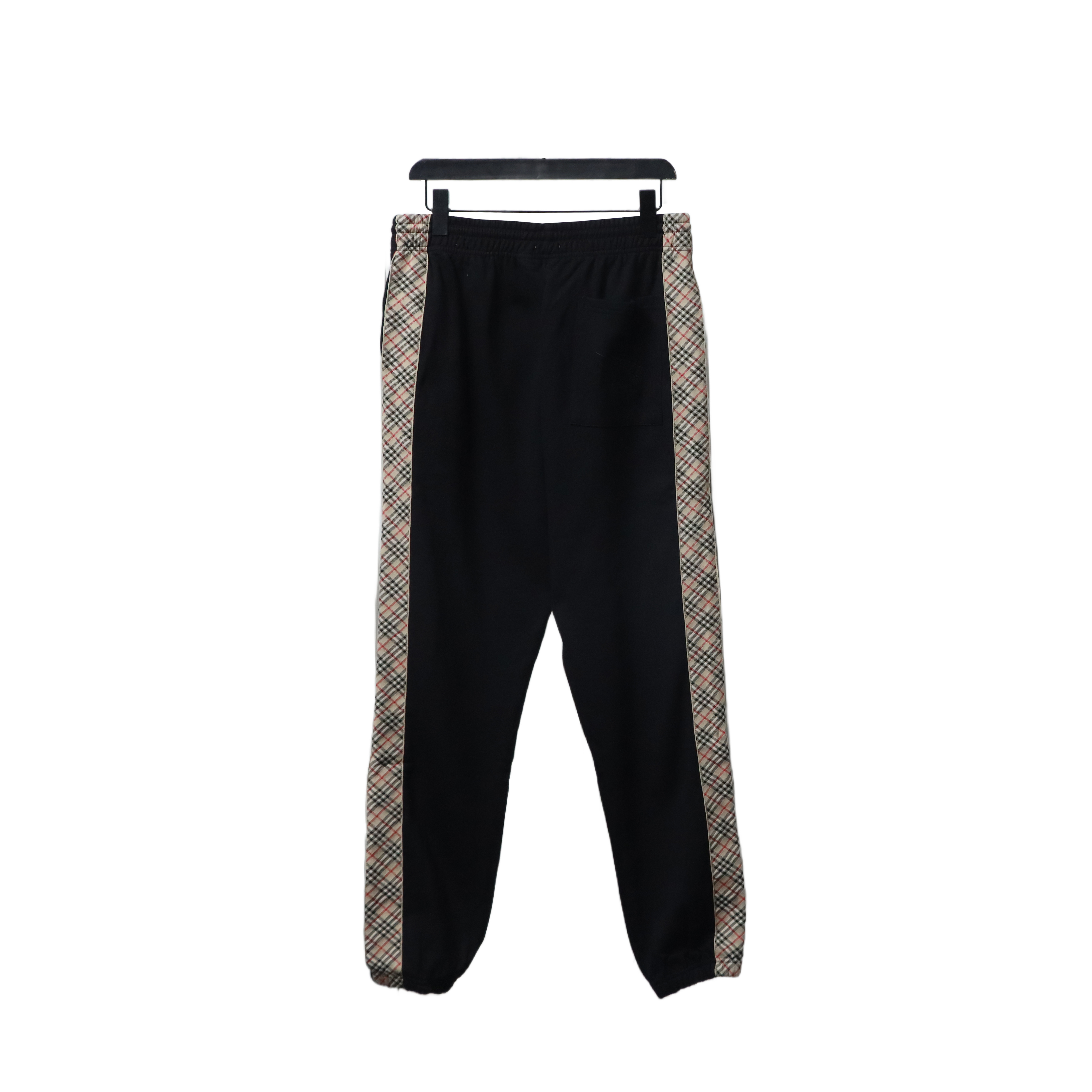 Burberry Diamond-patterned Webbing Pants Black