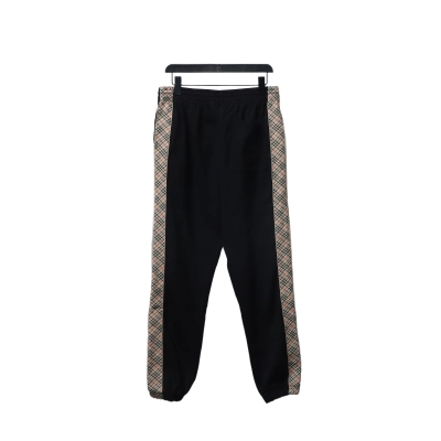 Burberry Diamond-patterned Webbing Pants Black 02