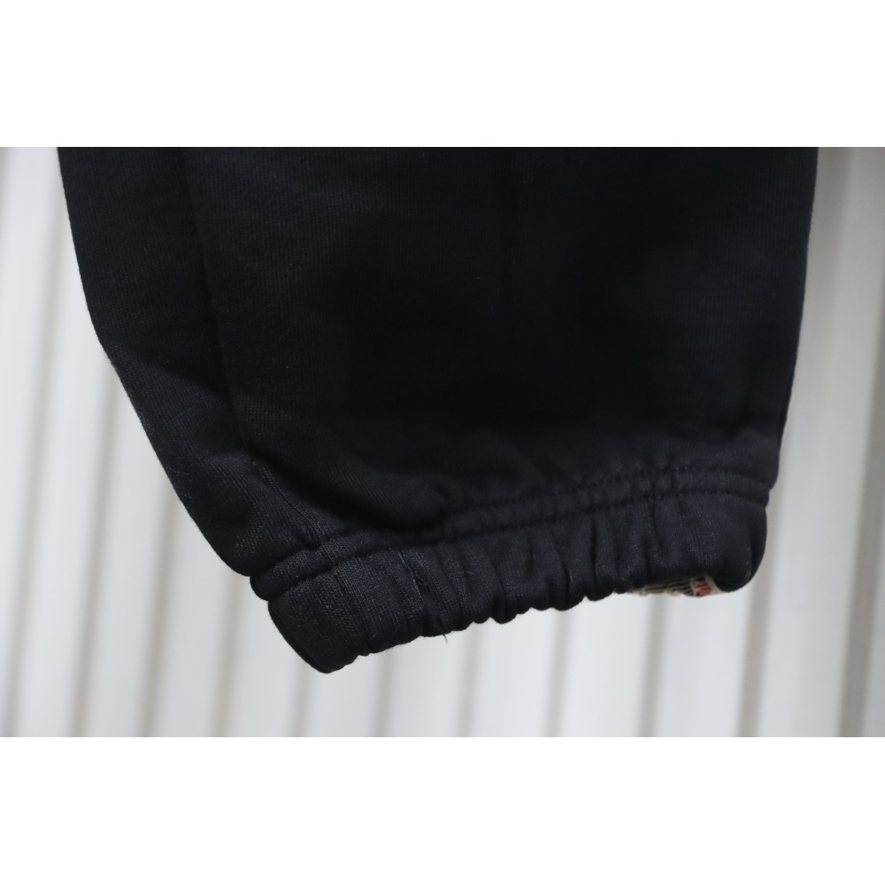 Burberry Diamond-patterned Webbing Pants Black