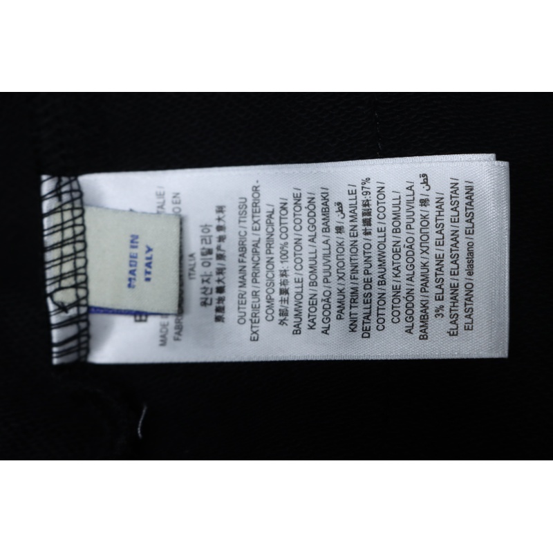 Burberry Diamond-patterned Webbing Pants Black