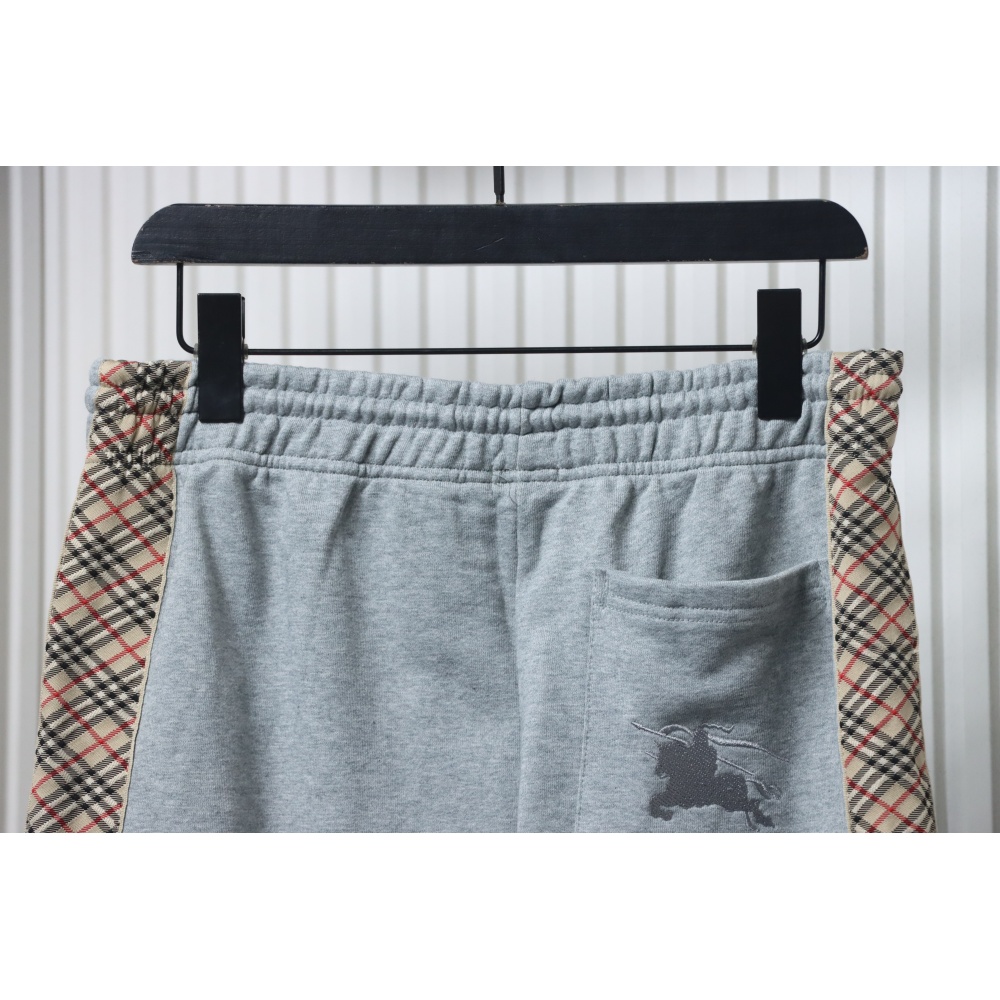 Burberry Diamond-patterned Webbing Pants Grey