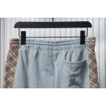 Burberry Diamond-patterned Webbing Pants Grey