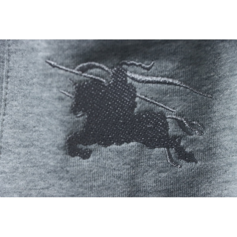 Burberry Diamond-patterned Webbing Pants Grey