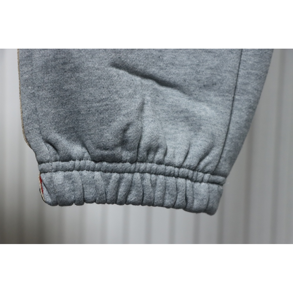 Burberry Diamond-patterned Webbing Pants Grey