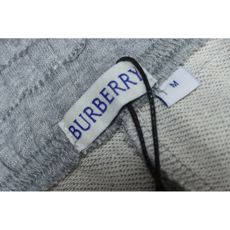 Burberry Diamond-patterned Webbing Pants Grey